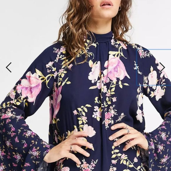 Free People Tate Tunic Midnight Combo S - Picture 3 of 10